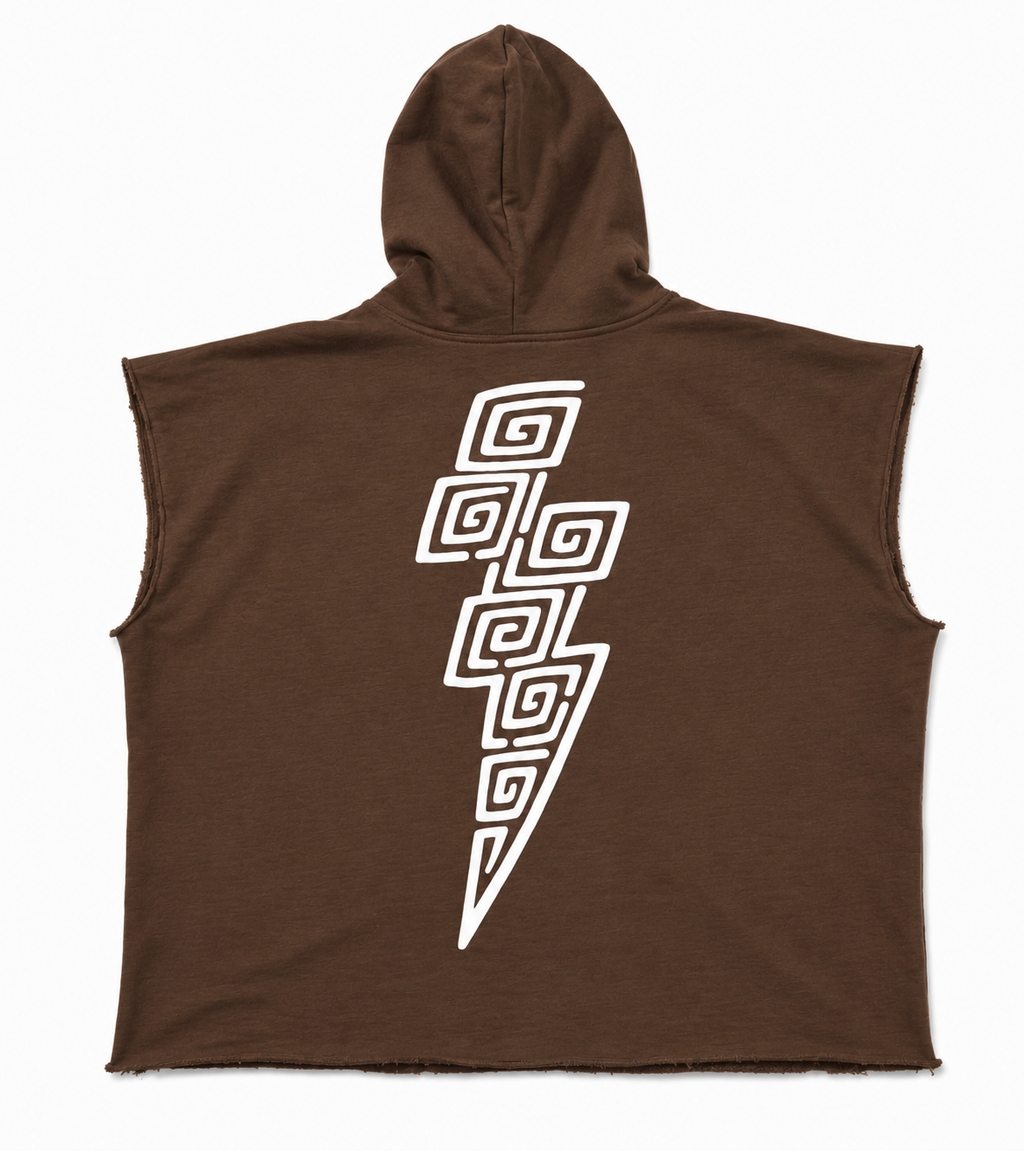 CROPPED HOODIE CUTTOFF
